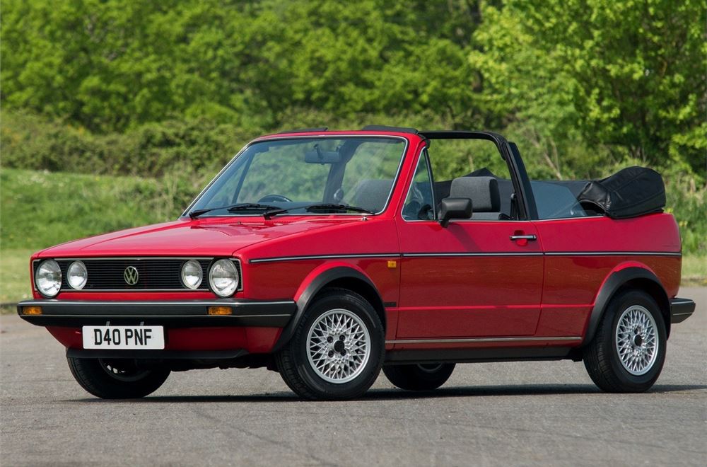 Volkswagen Golf I Convertible. It has all been written about 100 times  already - Cabriomagazyn